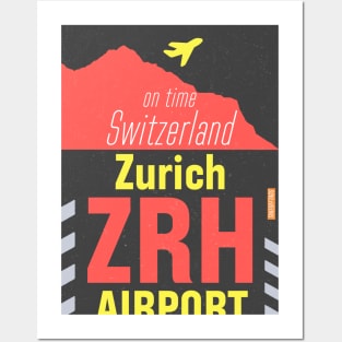 Zurich Airport code Posters and Art